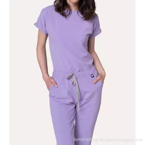 High-Quality New Fashion Hospital Uniforms: Stylish Medical Scrubs and Nurse Scrub Suits for Women